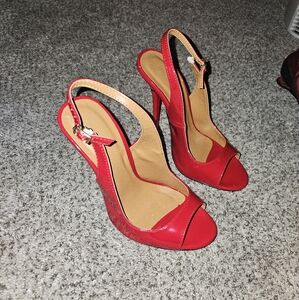Red high heels